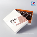 Sencai Customized senior texture elegante Gold-Karte kosmetische Verpackung